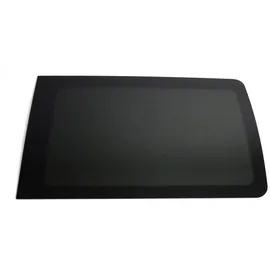 Omac Seitenfenster Auto Seitenscheibe kompatibel mit VW T5 2003-2015 Rechts Schwarz L1 | Dunkel Getöntes Glas Privatsphäre und Schutz
