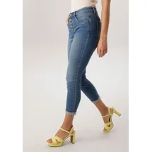 Aniston SELECTED Straight-Jeans in blue-used | Gr.: 36