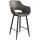 KAWOLA Thekenhocker ZAJA Mikrofaser 65 x 0 x 0 cm Grün