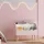 [en.casa] Truhenbank Vestnes Cotton Candy/Weiß 60 x 30 x 44 cm