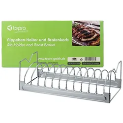 TEPRO Rippchen-Halter und Bratenkorb