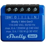 Shelly 1 Mini Gen3 Schaltaktor Wi-Fi, Bluetooth