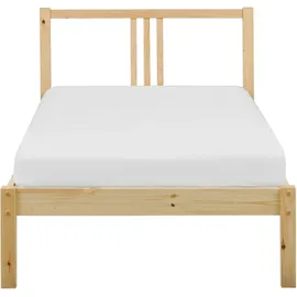 Beliani Vannes 90 x 200 cm Hellbraun