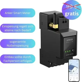 myvoltaics Balkonkraftwerk 2000+ Watt + Anker Solarbank 2 Pro Speicher (3,2 kWh) Wechselrichter integriert