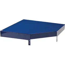 Eckdeckelement LOGS 260 H130xB540xT390mm blau RAL 5022 LOGS - LOGS 260