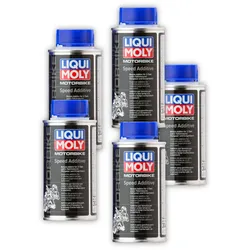 5x 150ml LIQUI MOLY 3040 Additiv Motorbike Speed Additive Motorrad Speed