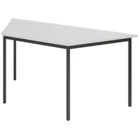 Bümö Kantinentisch, Grau, Schwarz, Nachbildung, Rechteckig, 160x72x69 cm, FSC