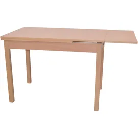 Hofmann Living And More Ausziehtisch 104 x 75 x 67 cm beige
