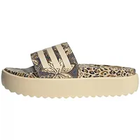 Adidas Damen Adilette Platform Slides RUTSCHEN, Crystal Sand/Crystal Sand, 42 EU