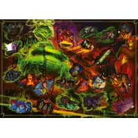 Ravensburger Puzzle 2D 1000 elementów: Villainous. Rogaty Król, Stary Design