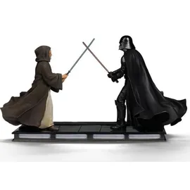 Iron Studios Star Wars Deluxe Art Scale Statue 1/10 Darth Vader Vs Obi-Wan Kenobi 24 cm