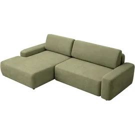 Home Affaire Eckcouch Cord 2-Sitzer Grün