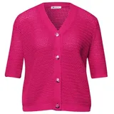 STREET ONE Kurzarm Cardigan Rosa 38