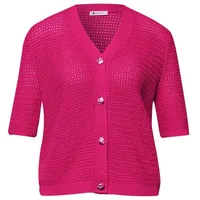 STREET ONE Kurzarm Cardigan Rosa 38