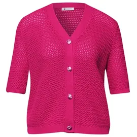 STREET ONE Kurzarm Cardigan Rosa 38