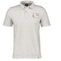 LERROS Poloshirt mit Finelinerstreifen, washed » White - M