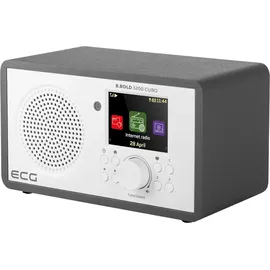 ECG B.BOLD 3200 Cubo|Internetradio| FM | BT | Weiss | - Weiß