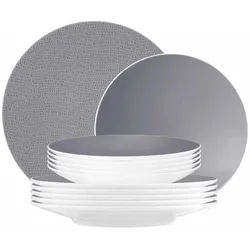 Seltmann Weiden Life Fashion Tafelservice 12-teilig - Elegant Grey