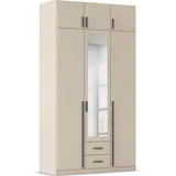 Rauch Wäscheschrank GAMMA 136 x 248 x 57 cm Beige