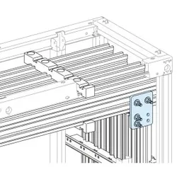 Schneider Electric LVS04604 PrismaSeT-P, Linergy LGYE, Verbindung, kurz vertikal, 2000-2500A