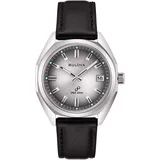 Nur Zeit Bulova Schwarz   Kollektion Jet Star - mann
