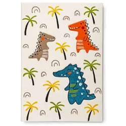 Kinderteppich Kids 133 x 190 cm Polypropylen Bunt