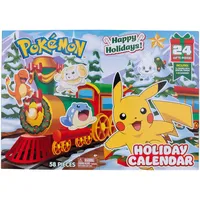 Pokémon PKW3623 - Battle Figure Adventskalender 2024, offizieller Pokémon Kalender mit 24 Überraschungen, ab 4 Jahren