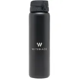 witeblaze Blaze Insu Metall-Isolierflasche, schwarz 0.9
