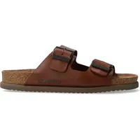 Mephisto Nerio Herren Pantolette, Größe:48 EU - Braun,