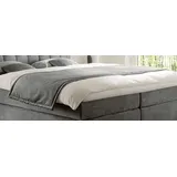 HAPO Plaid Tagesdecke 260 x 70 cm Grau