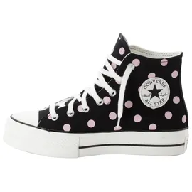 Converse Sneaker CONVERSE "CHUCK TAYLOR ALL STAR LIFT", Damen, Gr. 39, schwarz (schwarz, summit pink, egret), Textil, Schuhe Sneaker