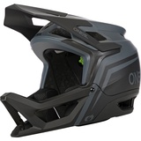 O'Neal Transition Fullface Helm-Grau-XL