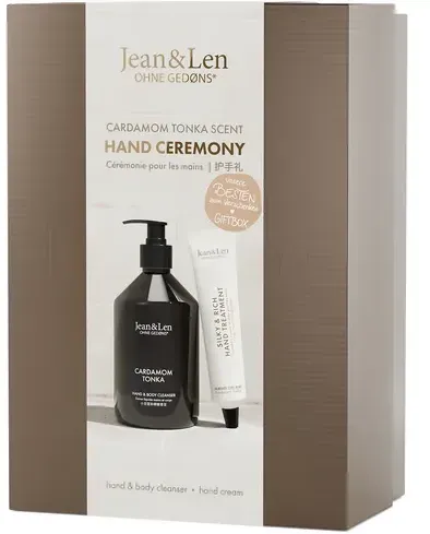 Preisvergleich Produktbild Jean&Len Hand Ceremony Cardamom/Tonka Geschenkpackung