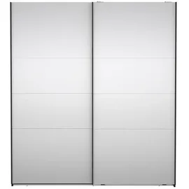 VCM Schiebetürenschrank Catania 179 x 201 x 67 cm Schwarz