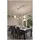 Fabas Luce Sintesi 3-flg. 60W 40 cm rund grau transparent
