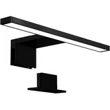 B.K.Licht Spiegelleuchte 8 W 780 lm 4000 K Schwarz 30 cm