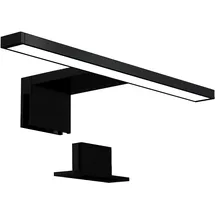 B.K.Licht Spiegelleuchte 8 W 780 lm 4000 K Schwarz 30 cm
