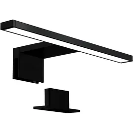 B.K.Licht Spiegelleuchte 8 W 780 lm 4000 K Schwarz 30 cm