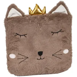 INDA-EXCLUSIV Kuschelkissen Tiermotiv 30 x 30 cm