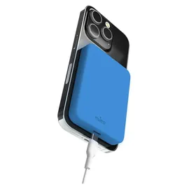 PURO PUFCBB40P2MAGBLUE, 4200 mAh, Lithium Polymer (LiPo), Kabelloses Aufladen, 3,7 V, Blau