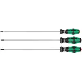WERA 335/350/355/3 Schraubendreher-Set 3teilig - Schwarz/Grün