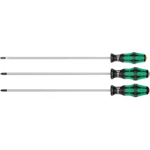 WERA 335/350/355/3 Schraubendreher-Set 3teilig - Schwarz/Grün