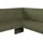 OTTO home Eckbank Nina Grün 185 x 150 x 88 cm