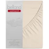 bellana jersey Spannbettlaken Jersey-Elasthan 140 x 200 - 160 x 220 cm beige