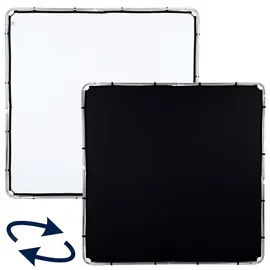 Manfrotto LR82221R 2x2 m Studie Zum Aluminiumrahmen - Black / White