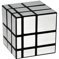 Easehome Zauberwürfel Spiegel Speed Puzzle Mirror Cube, Magic Cube Zauber Würfel PVC Aufkleber für Kinder und Erwachsene, Schwarz