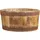 Chic Antique Grimaud alte Holzwanne, Ø 36 cm, H 17 cm, natur