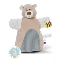 NICI Schmusetuch »My first NICI, Handpuppe Bär 2in1 26x25