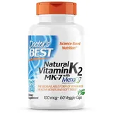 Doctor's Best Doctors Best Natural Vitamin K2 MK-7 with MenaQ7, 100mcg - 100 mcg, 60