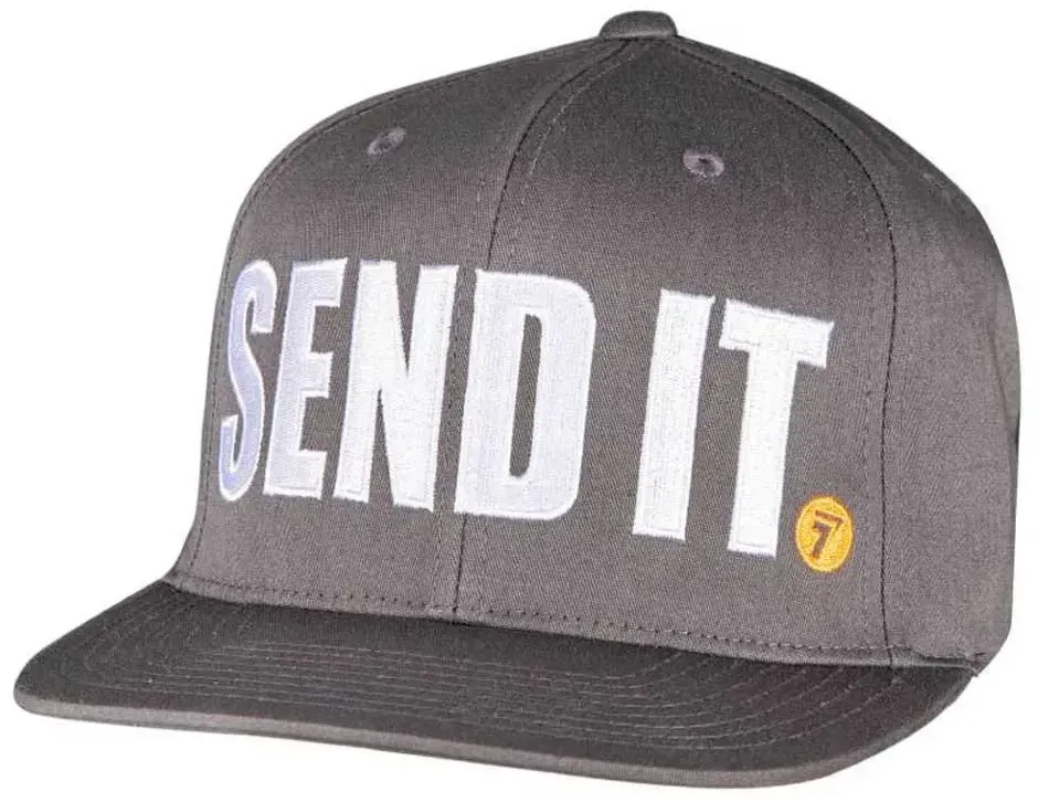 Seven Send It Kappe - Charcoal - One Size